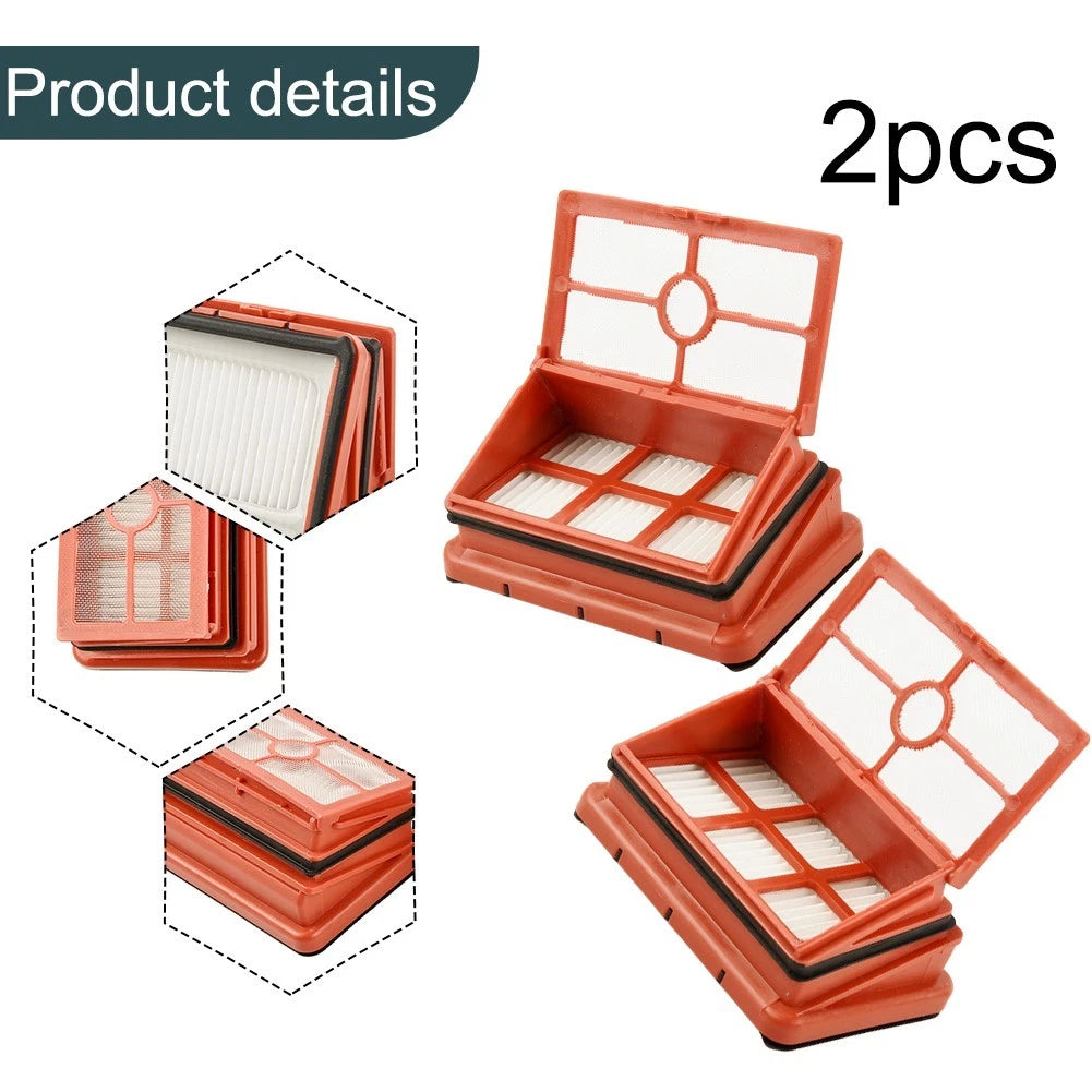 2Pcs Filters for Vileda JetClean 3 in 1 (163760) Vacuum Cleaner Replacement