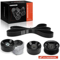 Set of 4 Serpentine Belt Drive Components for Ford F-250 E-350