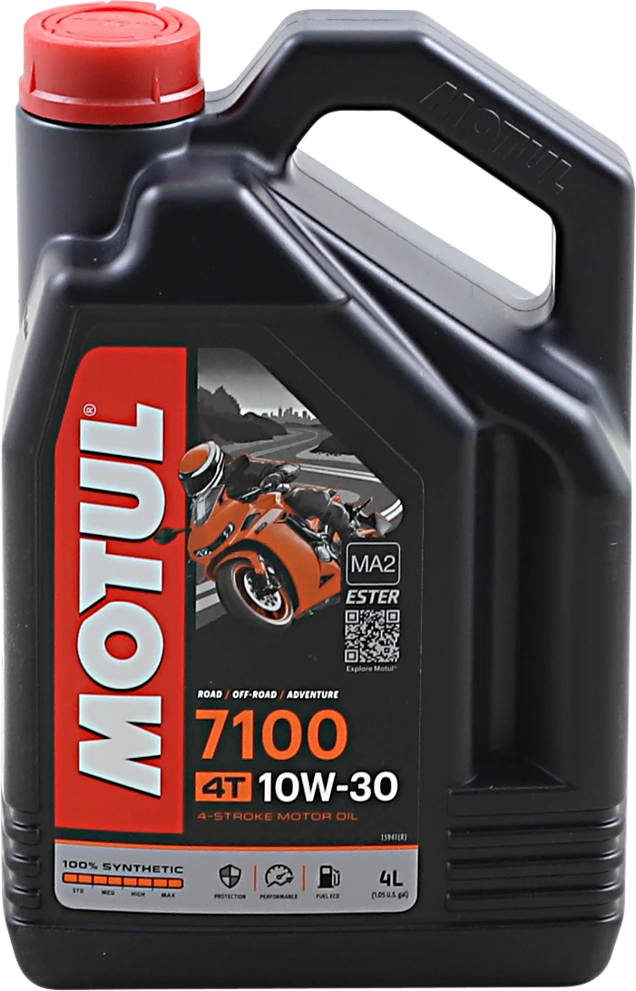 MOTUL 7100 4T Synthetic Oil 10W-30 4L (104090) for Motorcycle