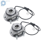 Pair Front Wheel Hub & Bearing for Chevy Blazer S10 GMC Jimmy (1997–2005)