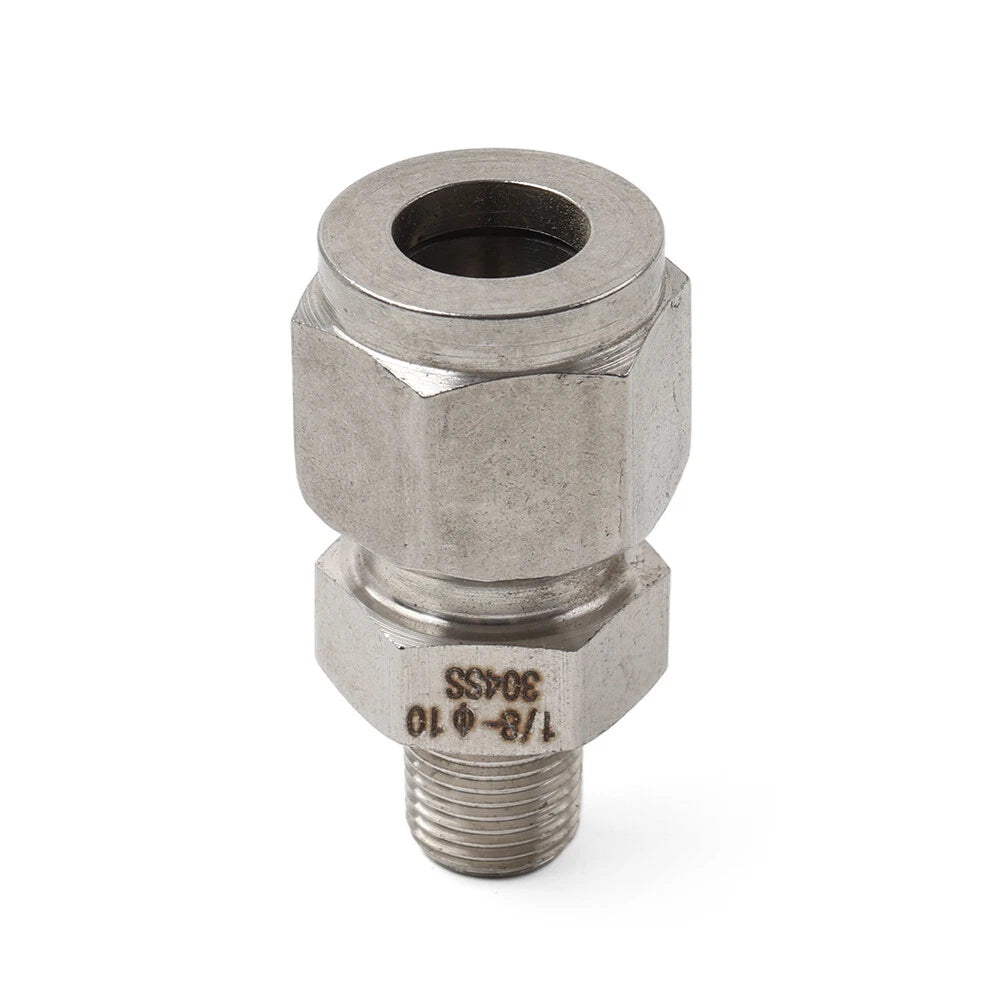 Compression Tube Fitting 1/8 PT Male x 10mm OD for Automotive (2010–2023)