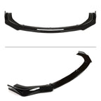 Front Bumper Lip Spoiler for Honda Civic Sedan (2016-2021) - Painted Black