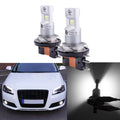 2x 6000K White 100W H15 LED DRL Bulb for Audi A3 (2015–2016)