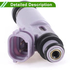 1 Pc No.195500-4060 Fuel Injector for Mazda Miata 1.8 (2001–2005)