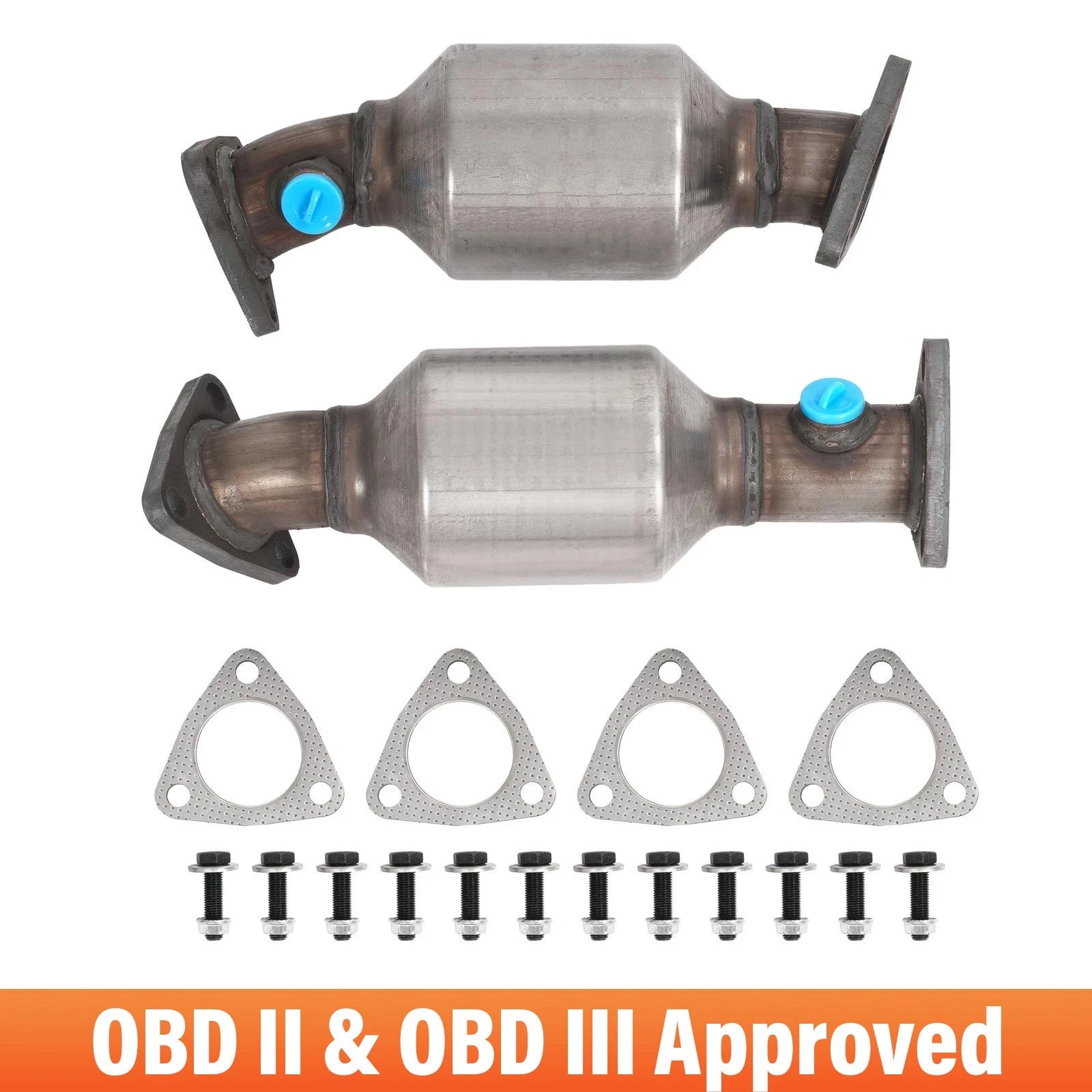 Set of 2 Catalytic Converters for Nissan Xterra/Frontier (1999–2004)