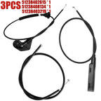 3X Engine Hood Release Cable for BMW X5 E53 (2000-2007)