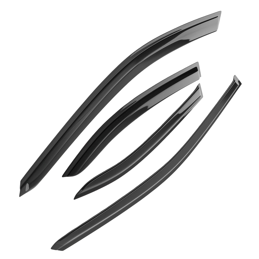 Set of 4 Rain Wind Window Visors for Lexus IS200t IS250 IS350 (2014–2020)
