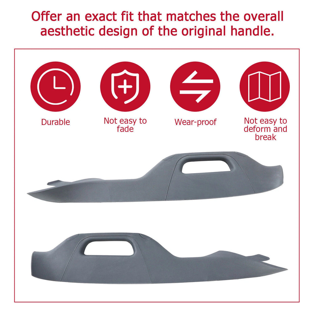 Set of 2 A Pillar Handle Trim for Ford F250 F350 F550 (2011–2016)