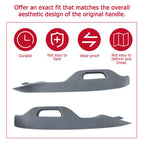 Set of 2 A Pillar Handle Trim for Ford F250 F350 F550 (2011–2016)