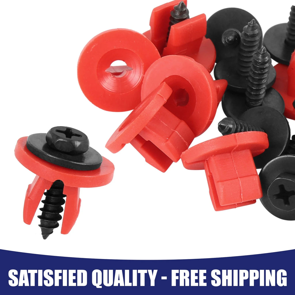 Set of 10 Undertray Cover Fasteners for Ford Focus 