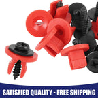 Set of 10 Undertray Cover Fasteners for Ford Focus 
