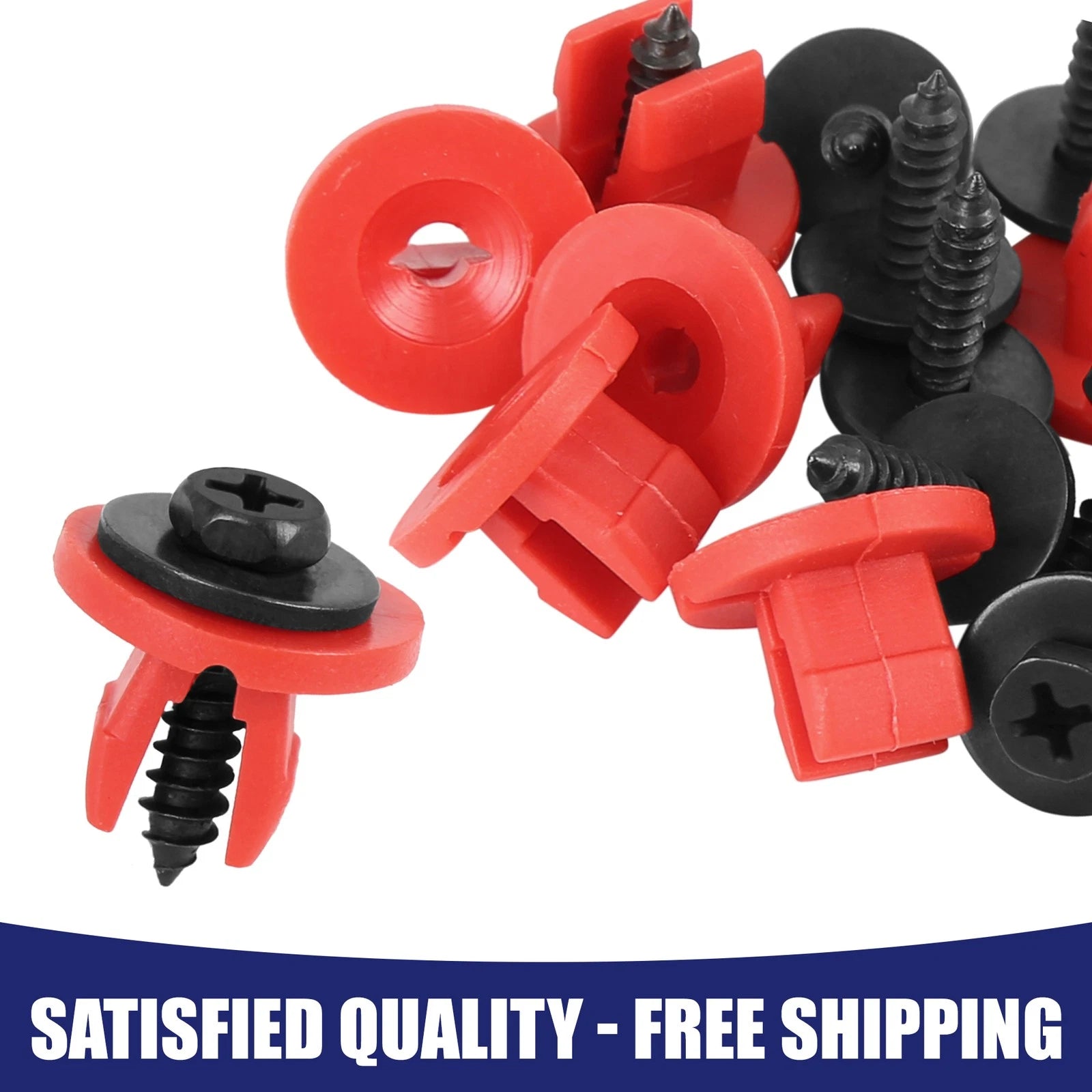Set of 10 Undertray Cover Fasteners for Ford Focus 