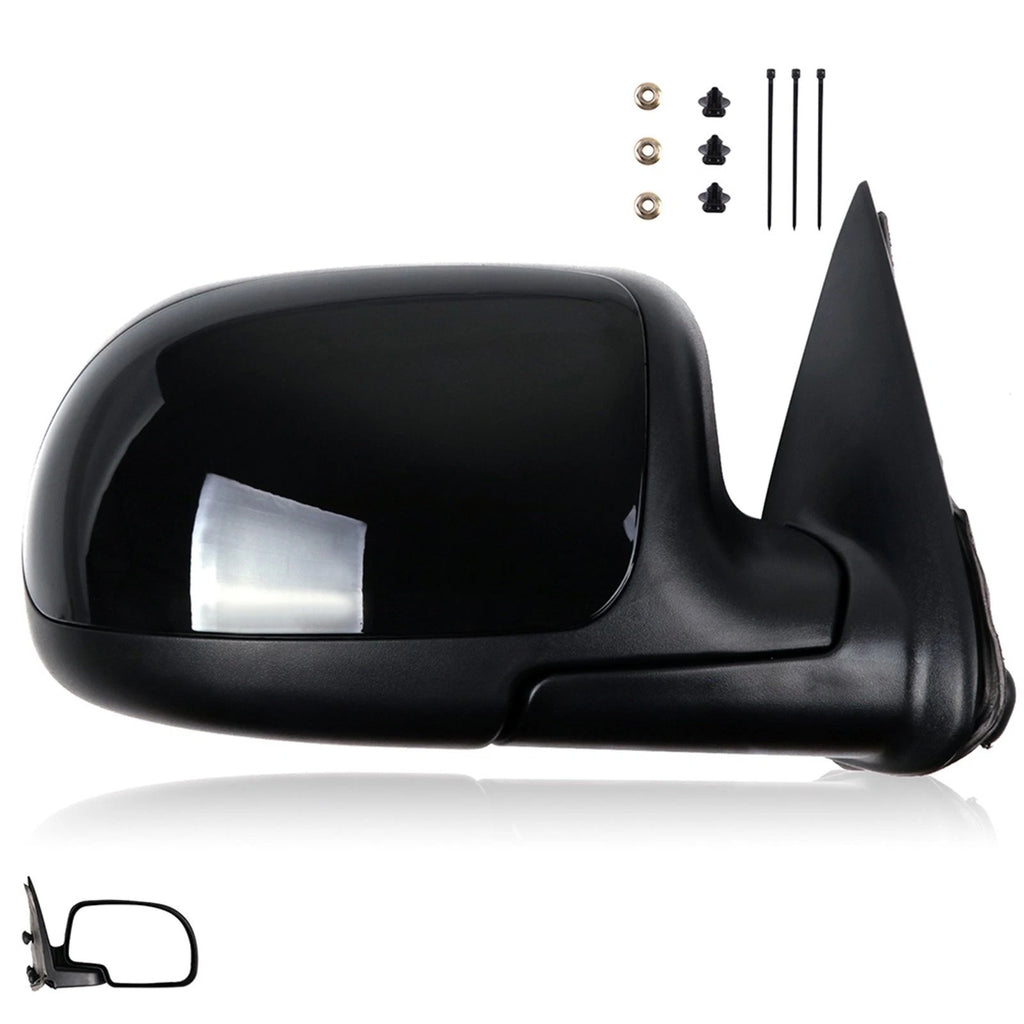 Manual Door Mirror for Chevy Silverado 1500 (1999–2006) Right Side