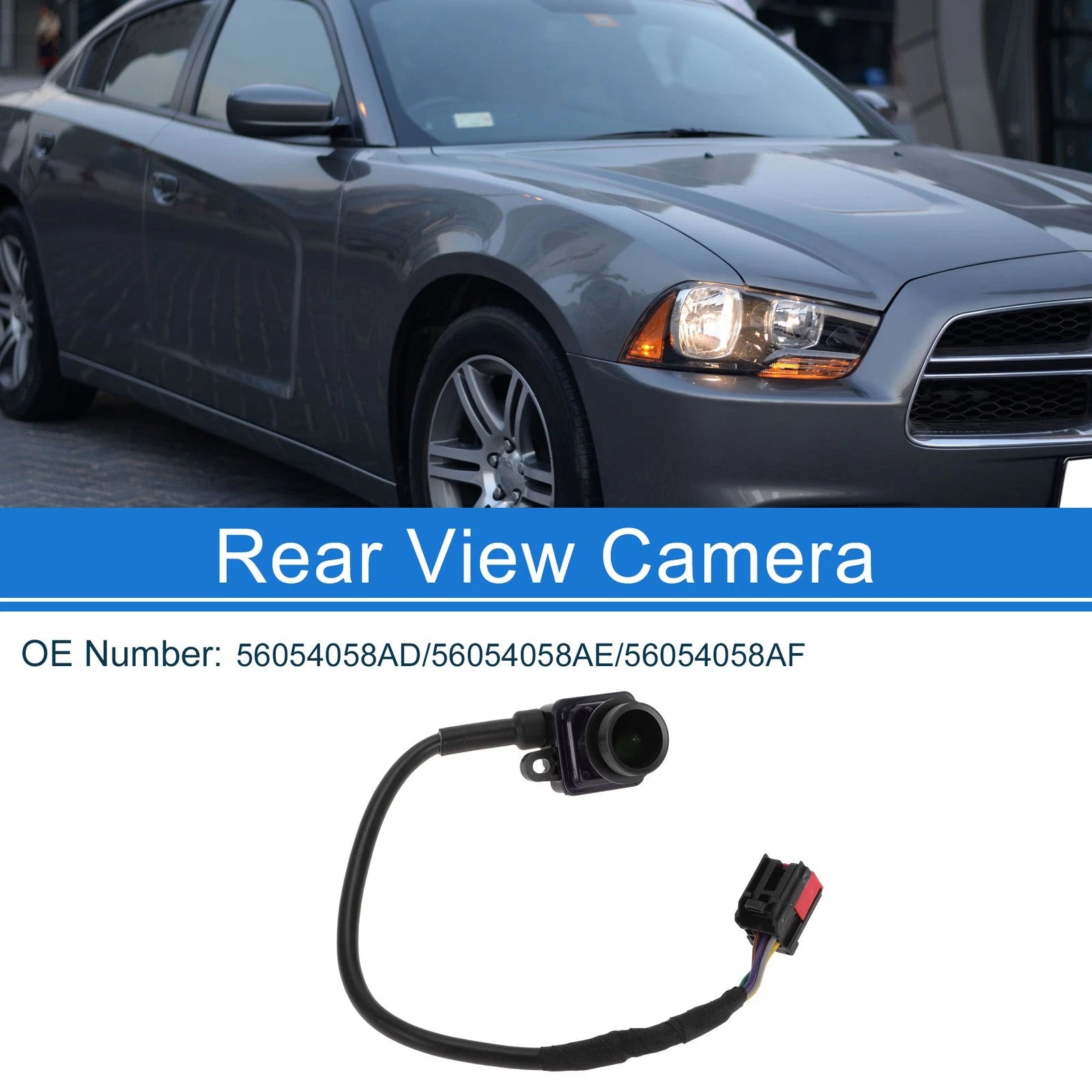 Rear View Camera for Chrysler 300, Dodge (120-180 Degree)