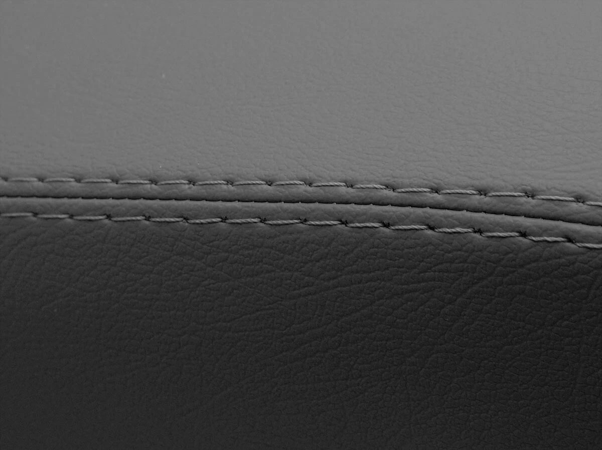 Leather Console Lid Armrest Cover for Ford Explorer (2011–2019) Gray