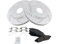 Front Brake Pad and Rotor Kit for Suzuki Equator (2009–2012) FH183XB