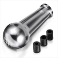 J2 Aluminum Ball Teardrop Shift Knob for 6-Speed MT (M8 M10 M12) Silver