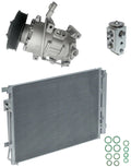 AC Compressor Kit With Condenser for Kia Rio 1.6L (2012–2014)
