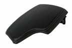 Leather Console Lid Armrest Cover for BMW F30 (2014–2018) Black Gray Stitch