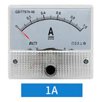DC Ammeter 1A Analog Panel Meter for Current Measurement (85C1)