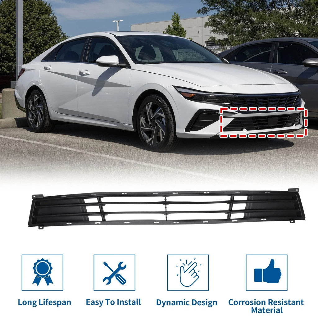 Lower Front Bumper Grille for Hyundai Elantra (2008-2010)