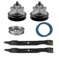 Deck Rebuild Kit with Belt, Blades, Idlers, Spindles for Troy-Bilt Mowers (42")