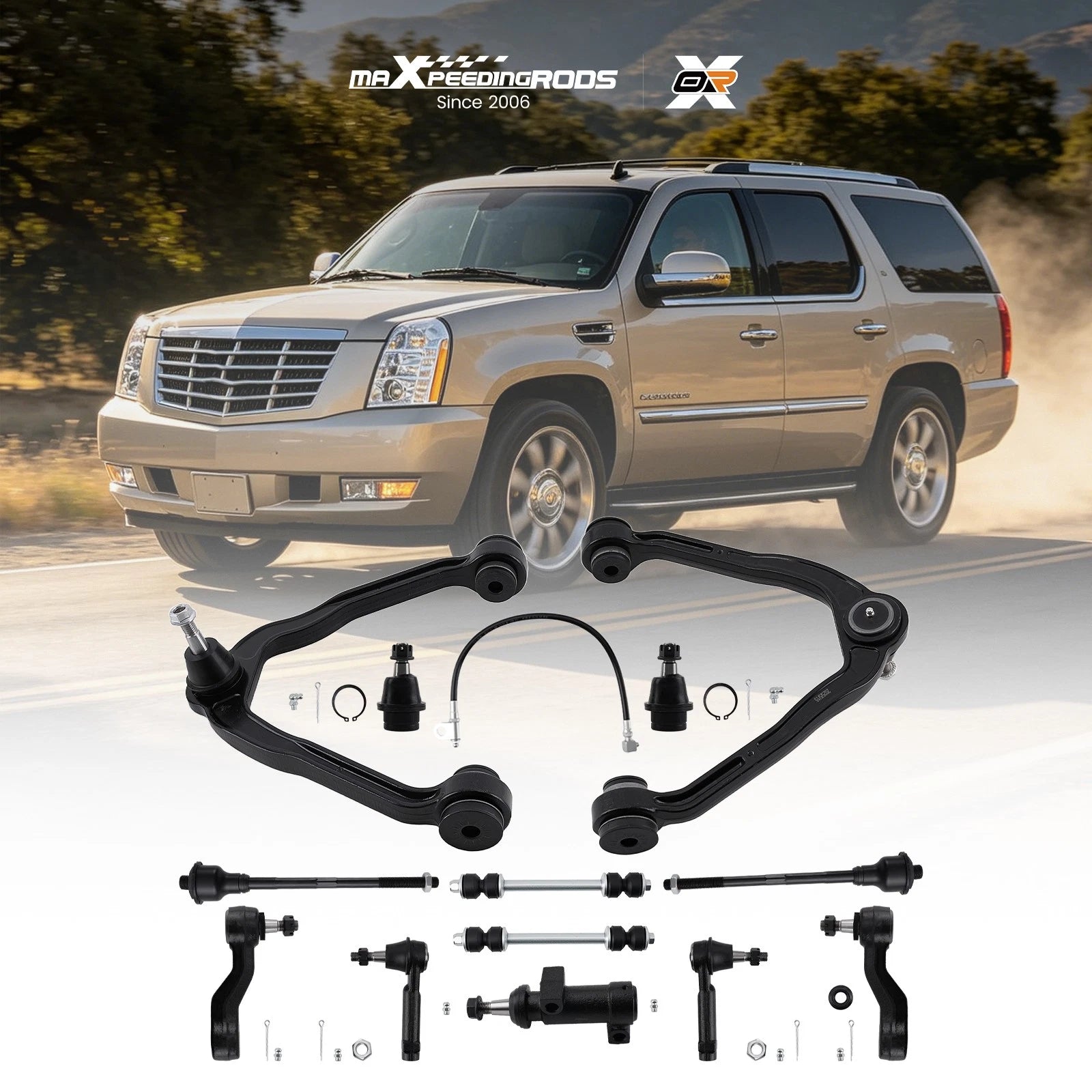 Set of 13 Front Upper Control Arm Ball Joints for Chevy Silverado GMC Sierra 1500