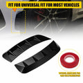 2X Glossy Black Side Wing Air Flow Fender Vent Covers for Universal Car Truck