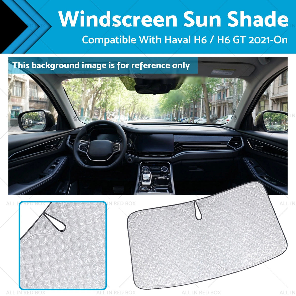 Windscreen Sun Shade UV Protection for Haval H6/H6 GT (2021–On)