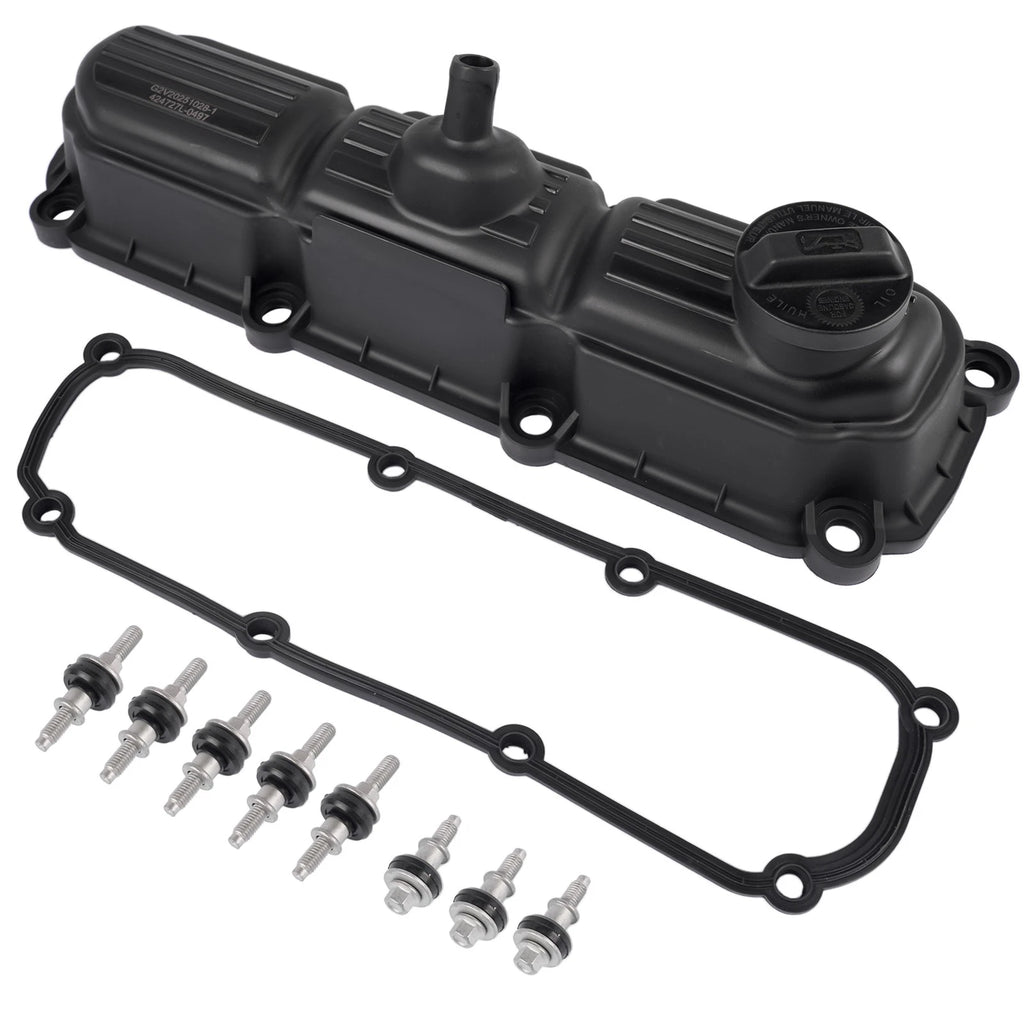 Left Valve Cover for Jeep Wrangler Dodge Caravan 3.3L 3.8L (1996–2010) 4648980AB