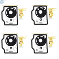 Set of 4 Carburetor Rebuild Kits for Honda CB750 (1969–1976)