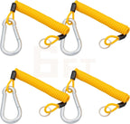 4X Breakaway Trailer Cable Coiled Brake Away Cable for RV (6FT)