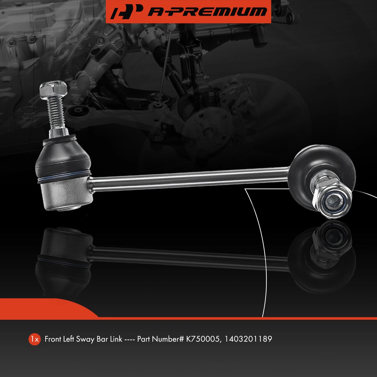 Front Left Control Arm Bar Link for Mercedes-Benz 300SD S320 (1981–1999)