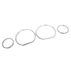 Speedometer Gauge Dial Rings Bezel Trim for BMW 3 Series (1990-2000)
