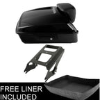 Chopped Trunk Pad Rack for Harley Touring Street Glide (2009–2013)
