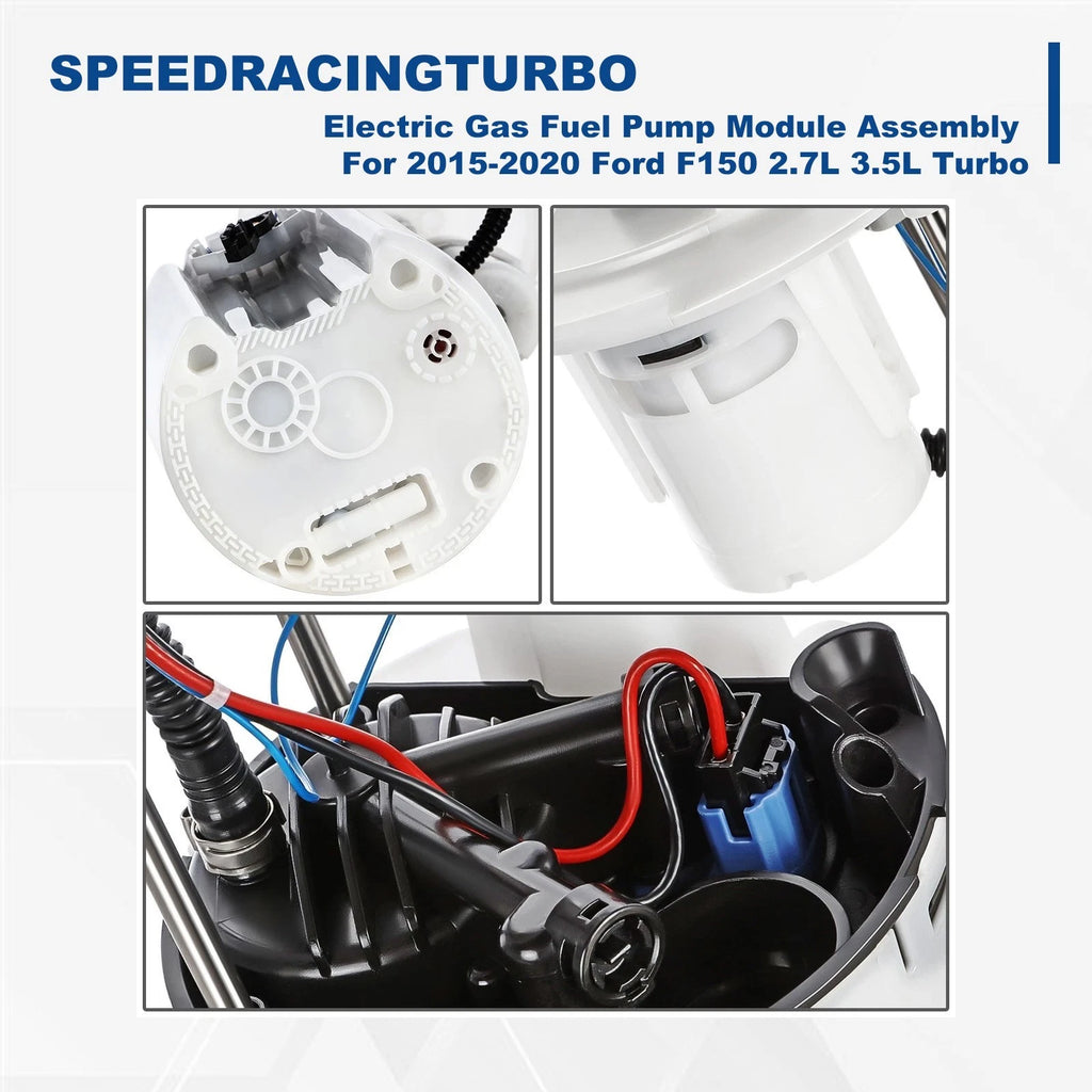 Electric Gas Fuel Pump Module Assembly for Ford F150 (2015–2020) 2.7L 3.5L Turbo