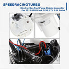 Electric Gas Fuel Pump Module Assembly for Ford F150 (2015–2020) 2.7L 3.5L Turbo