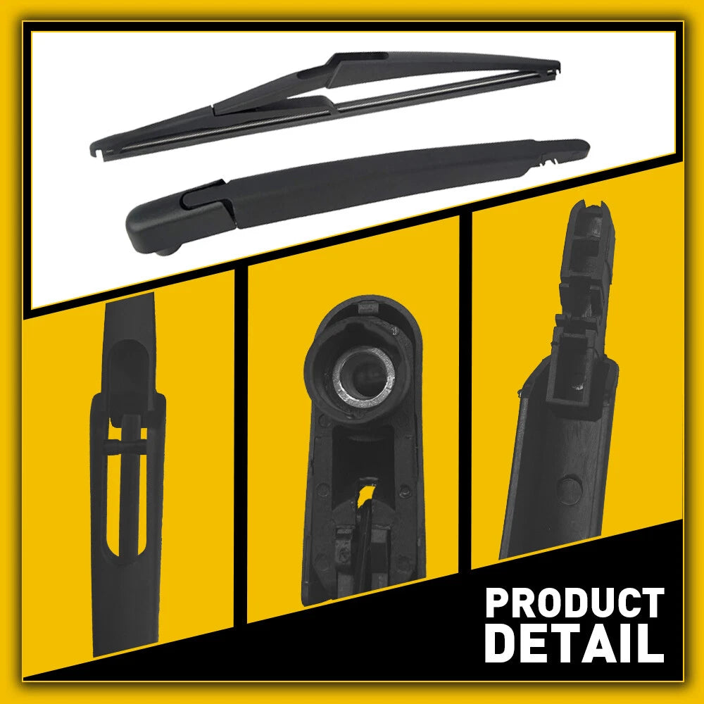 Rear Windshield Wiper Arm with Blade for Nissan Rogue Pathfinder (2014-2019)