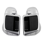 Lower Vented Fairings for Harley Touring (2014–2025) - Brilliant Silver Pearl