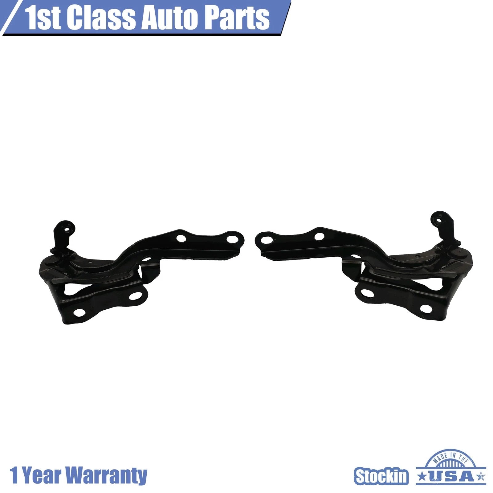 Set of 2 Hood Hinges for Lexus NX200t NX300 NX300h (2015–2019)