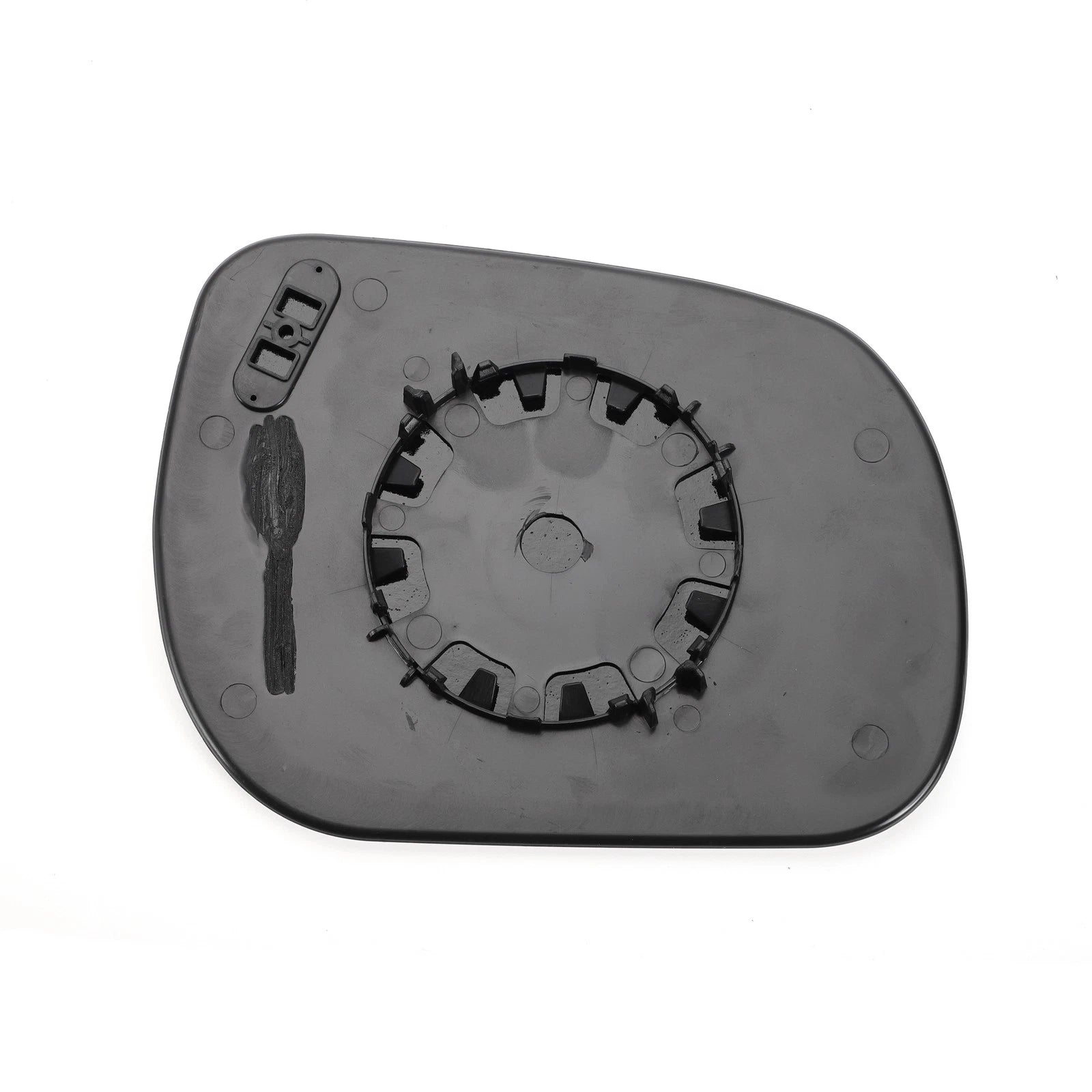 Left Side White Mirror Glass for Toyota Verso (2009–2012)