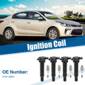 Set of 8 Ignition Coil Packs & Spark Plugs for Hyundai Accent (2010–2017) 27301-26640