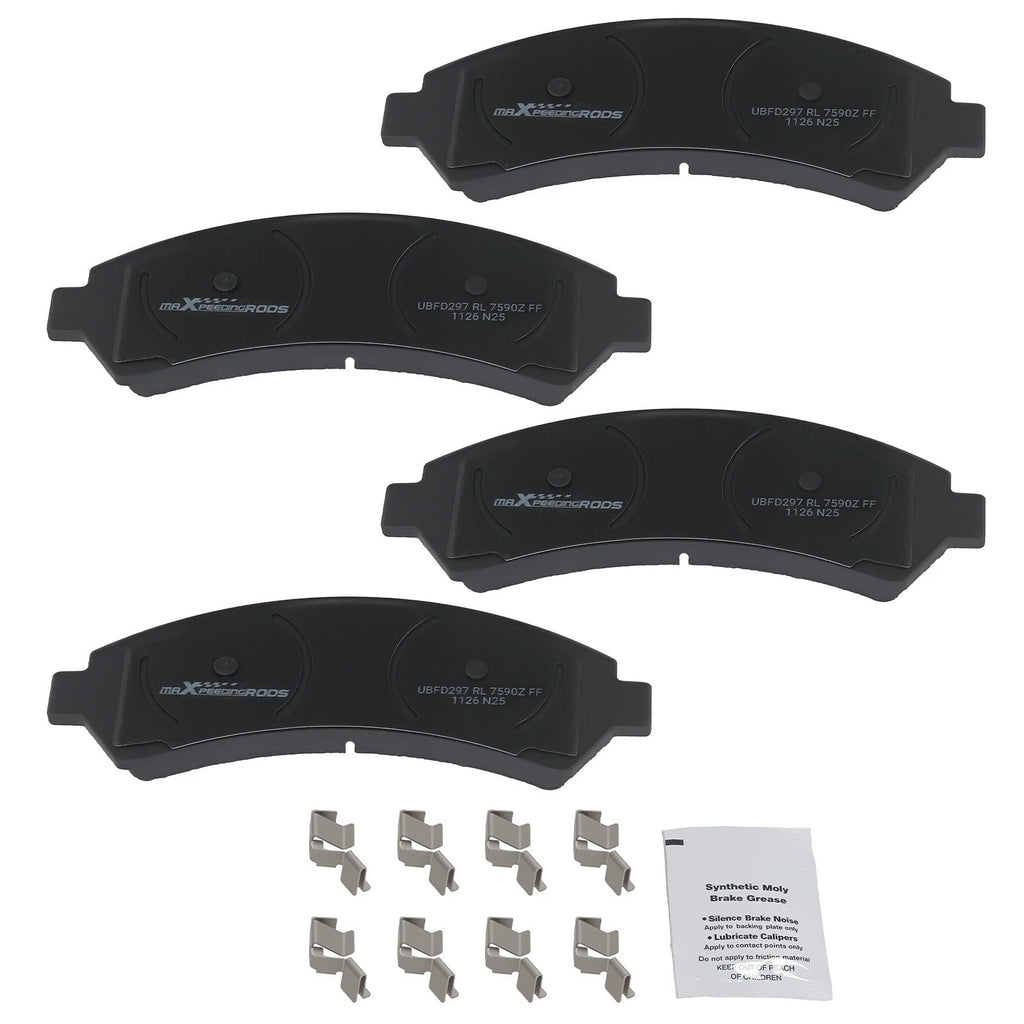 Front Ceramic Brake Pads Kit for Chevrolet Blazer S10 GMC Jimmy Sonoma (1997–2005)