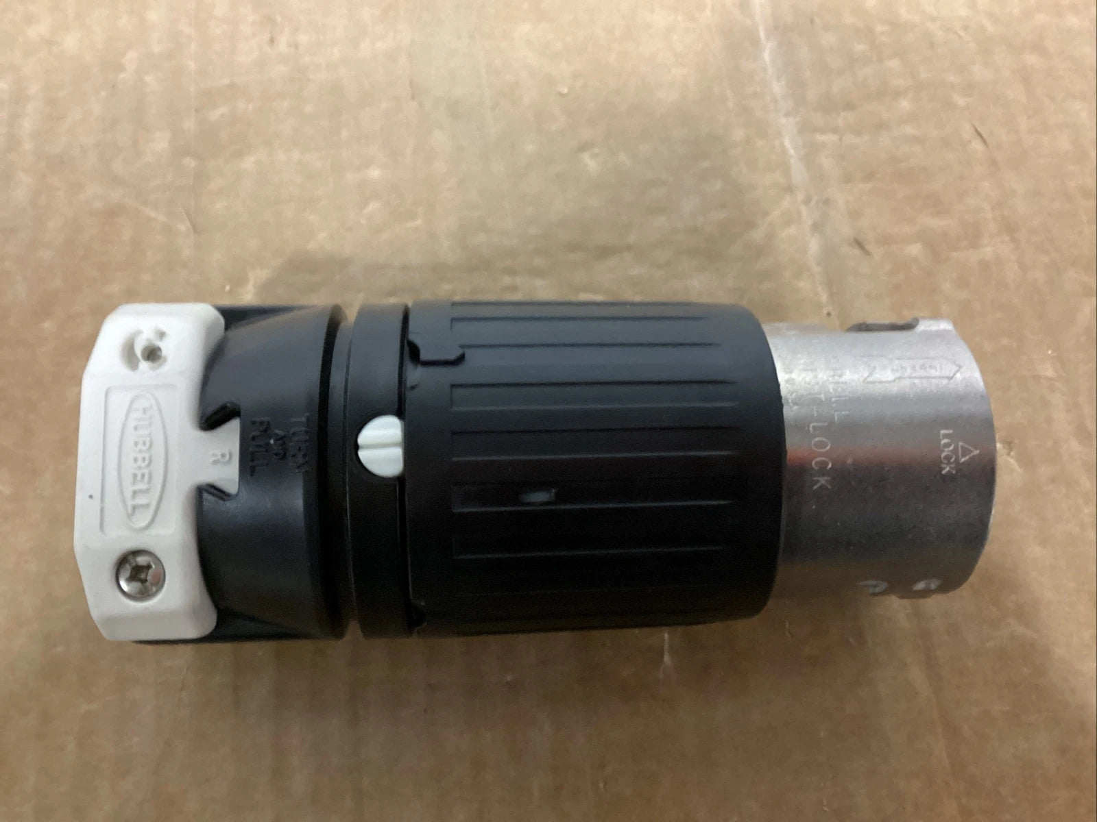 Hubbell CS6365C Locking Device Male Plug Twist-Lock 125/250V