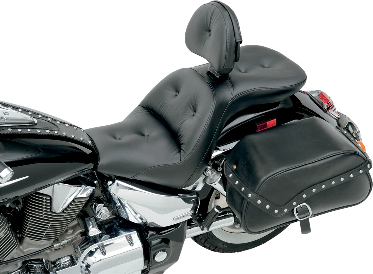 SADDLEMEN Explorer Road Sofa Seat with Backrest for Honda VTX1300C (2003–2009)