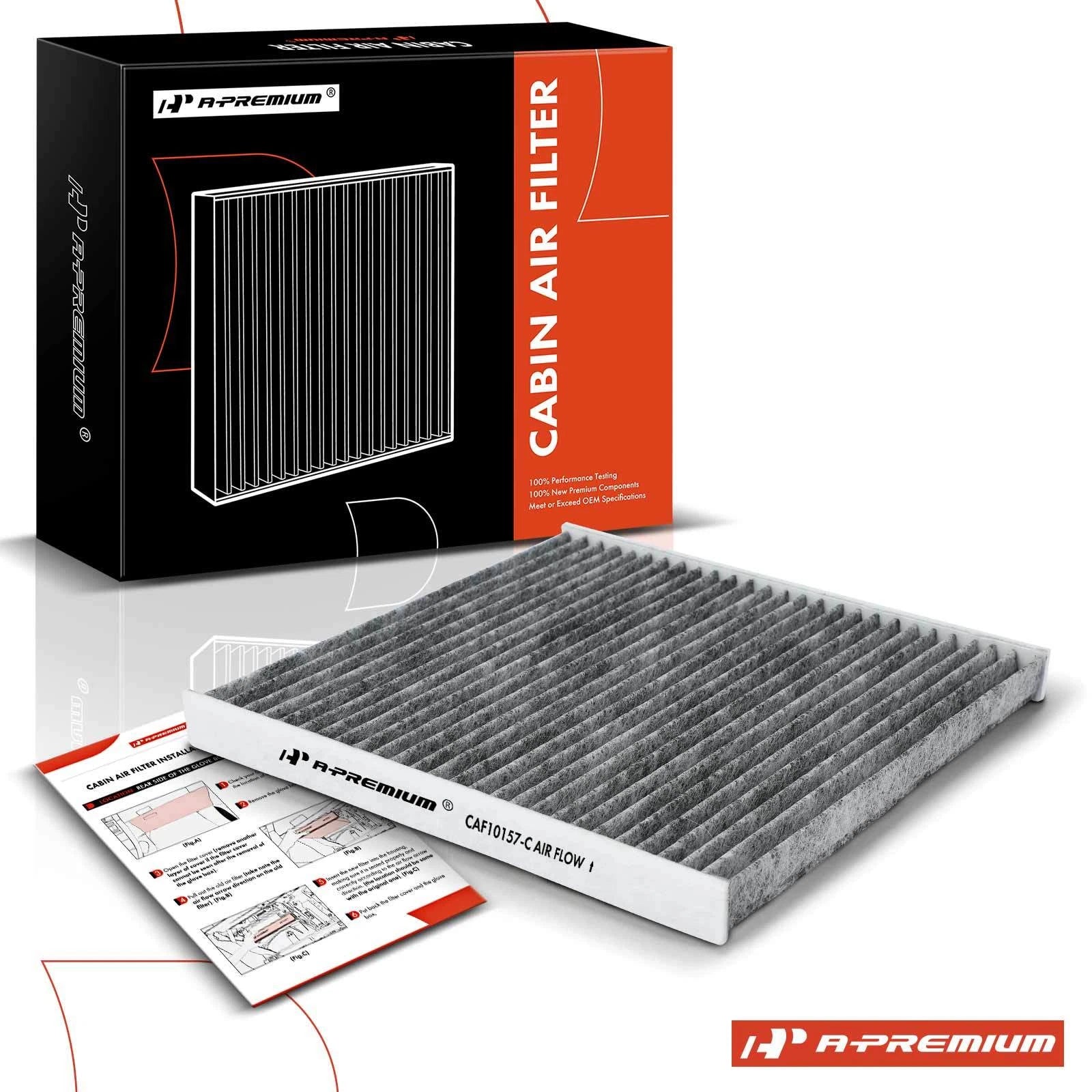 Activated Carbon Cabin Air Filter for Toyota Camry (2001–2006)
