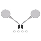 Rear View Mirror Pair Chrome for Vespa Primavera 50 125 150 (2T 4T Elettrica)
