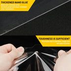 Transparent Door Sill Cover Scuff Protector for