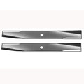 2X Mower Blades for John Deere LT166, 314 (38" Cut) AM30698, M82408
