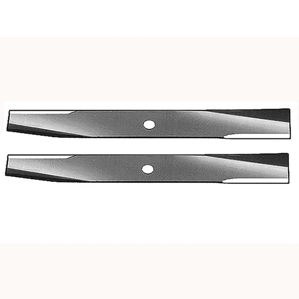 2X Mower Blades for John Deere LT166, 314 (38" Cut) AM30698, M82408